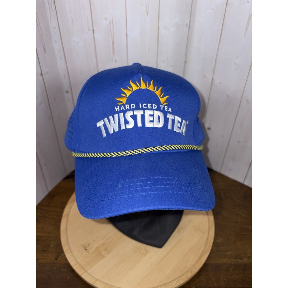 Hard Iced Tea Hat Cap Twisted Tea "Keep It Twisted" Rope Snapback Adjustable